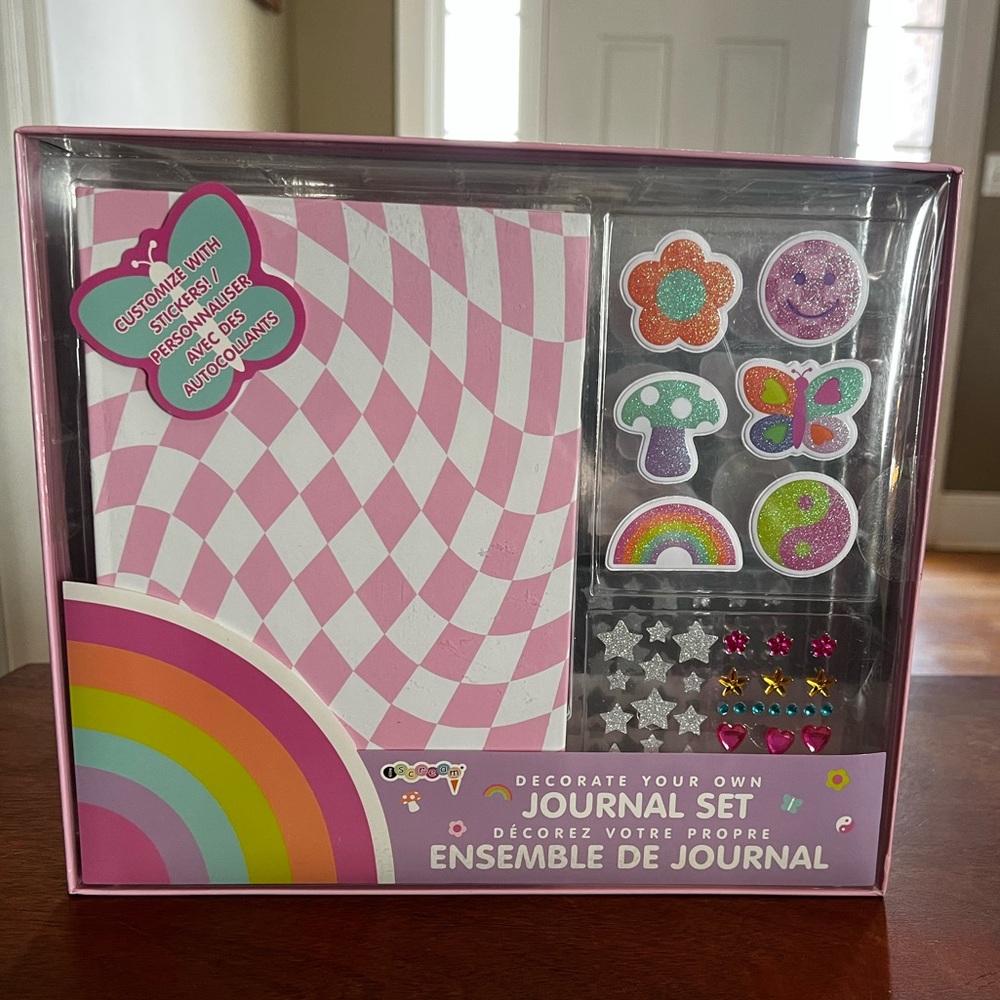 NIB Iscream JOURNAL Decorating SET